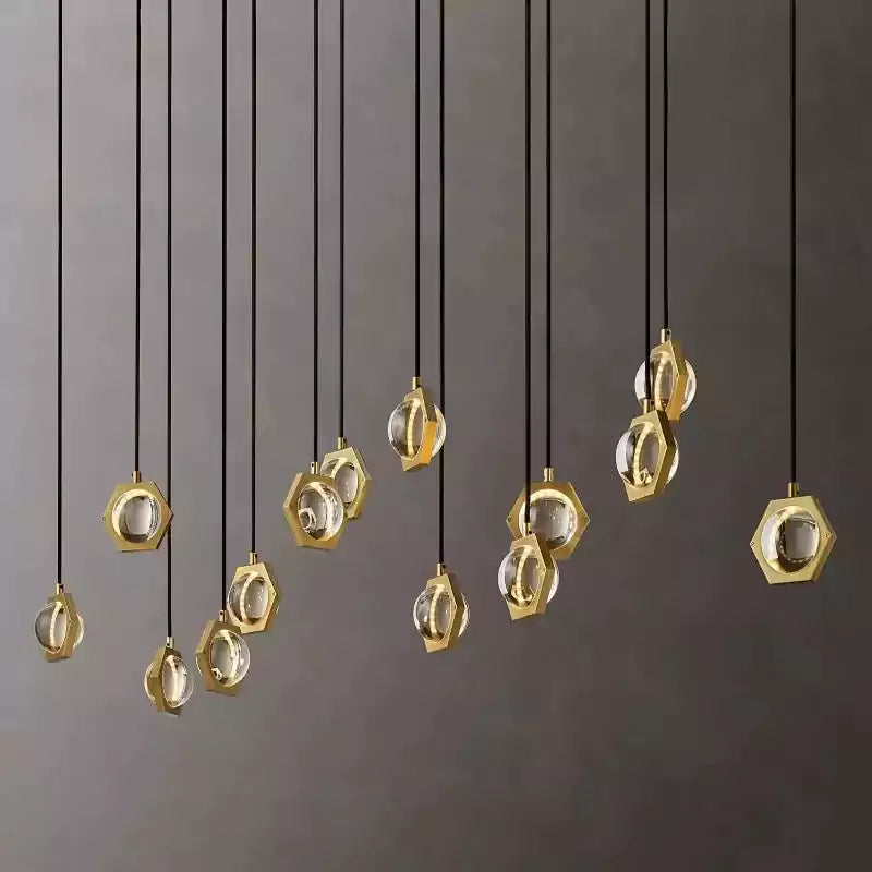 Eclatanta Linear Chandelier 72"