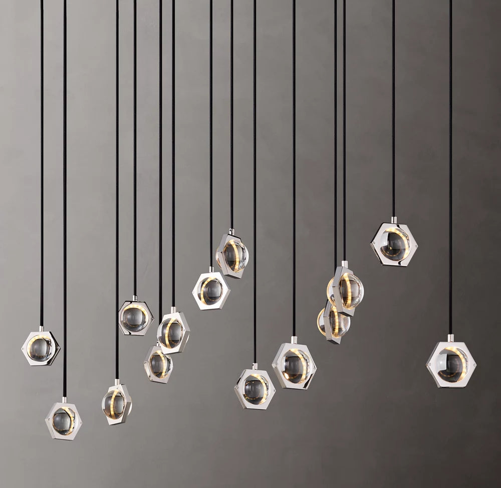 Eclatanta Linear Chandelier 72"