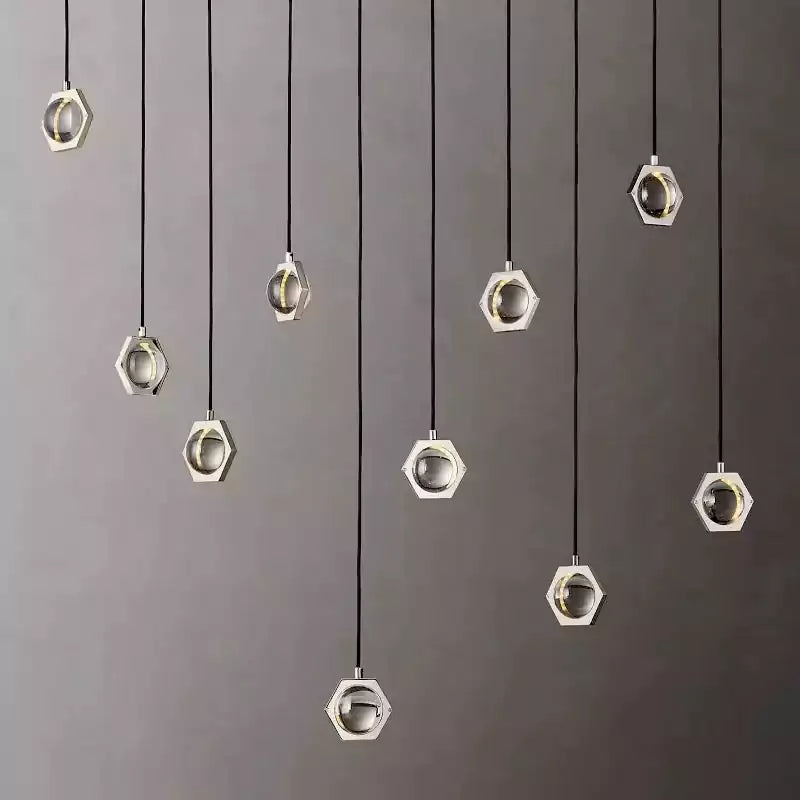 Eclatanta Linear Chandelier 72"