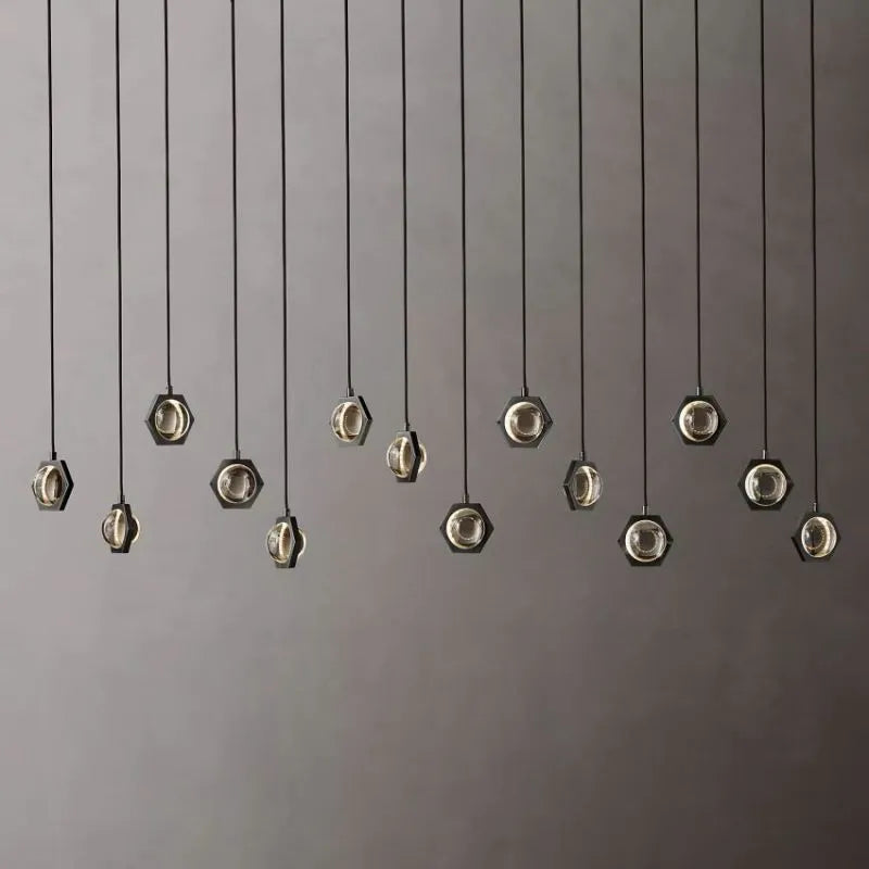 Eclatanta Linear Chandelier 72"