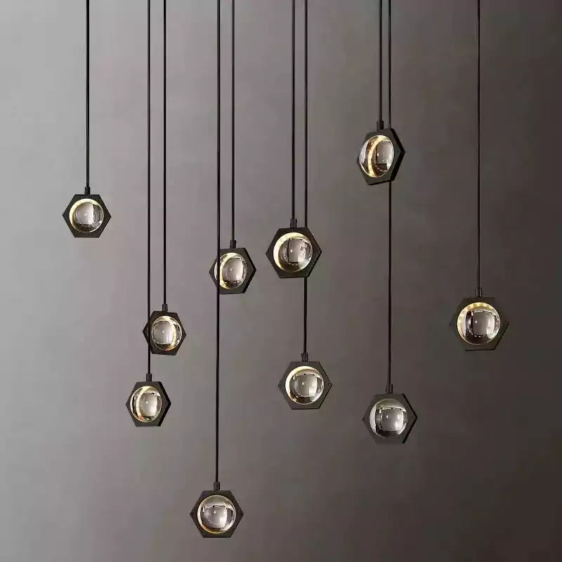Eclatanta Linear Chandelier 72"