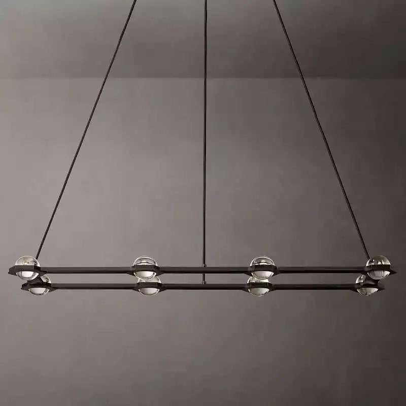 Eclatanta Rectangular Chandelier 54"