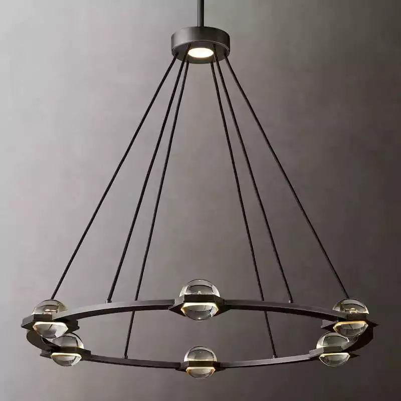 Eclatanta Round Chandelier 36"