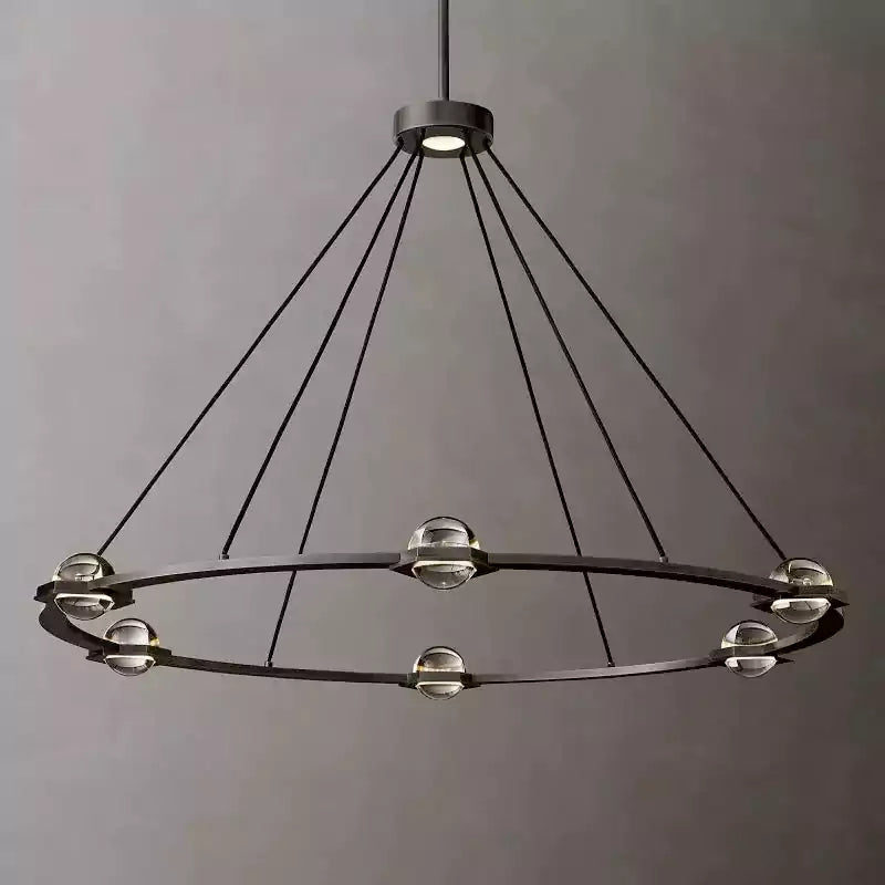 Eclatanta Round Chandelier 48"