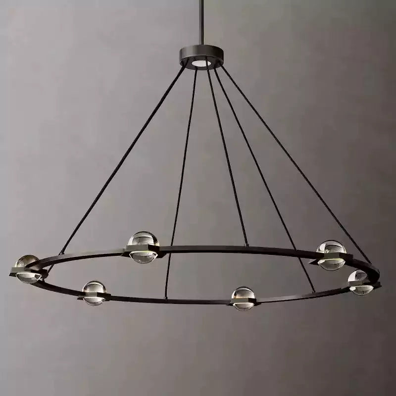 Eclatanta Round Chandelier 48"