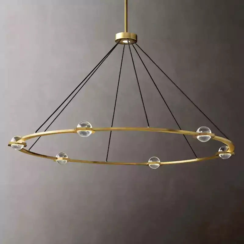 Eclatanta Round Chandelier 60"