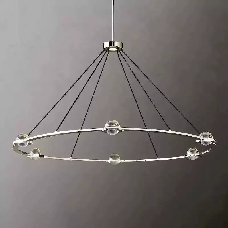 Eclatanta Round Chandelier 60"