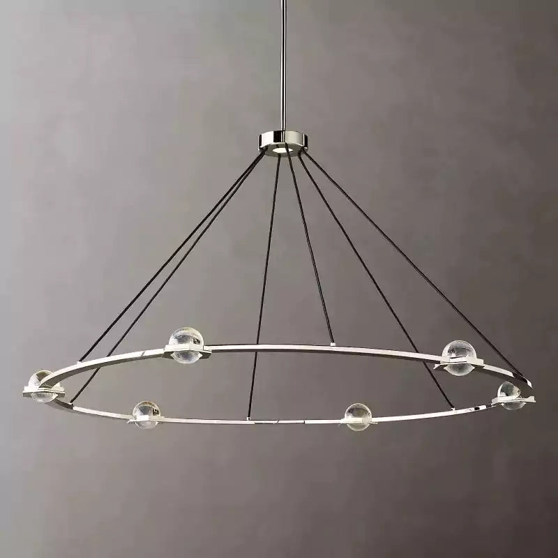 Eclatanta Round Chandelier 60"