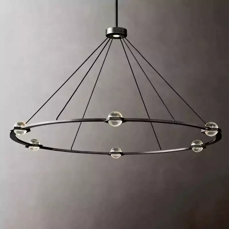 Eclatanta Round Chandelier 60"