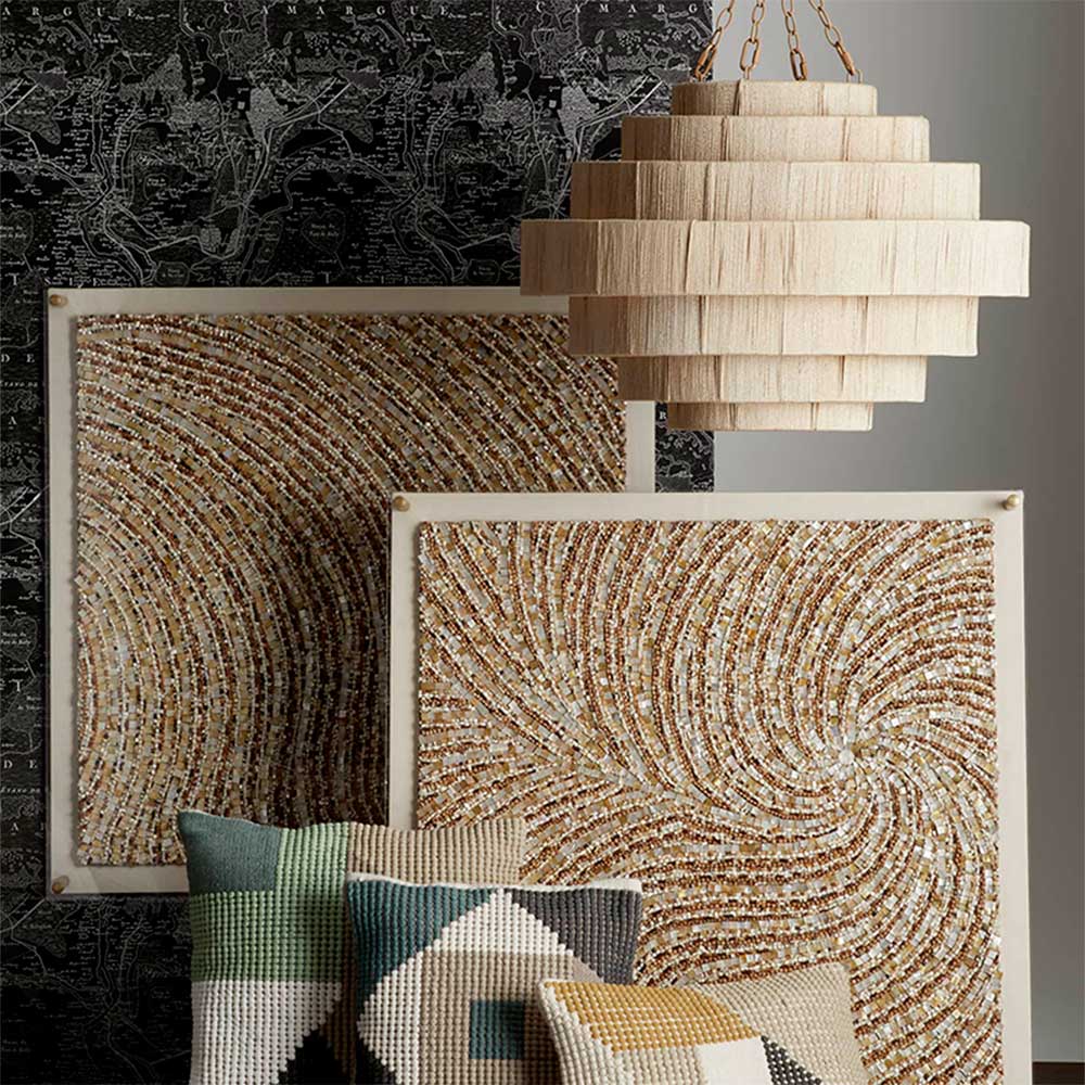 Rero Handwoven Natural Rope Everly Pendant Light