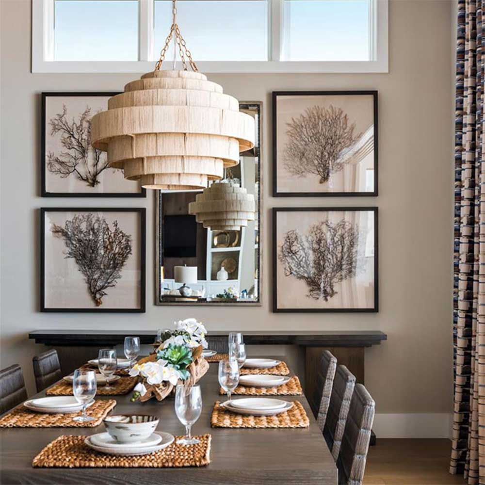 Rero Handwoven Natural Rope Everly Pendant Light