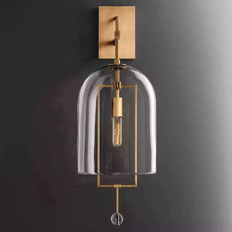 Fulcrumy Glass Shade Grand Sconce