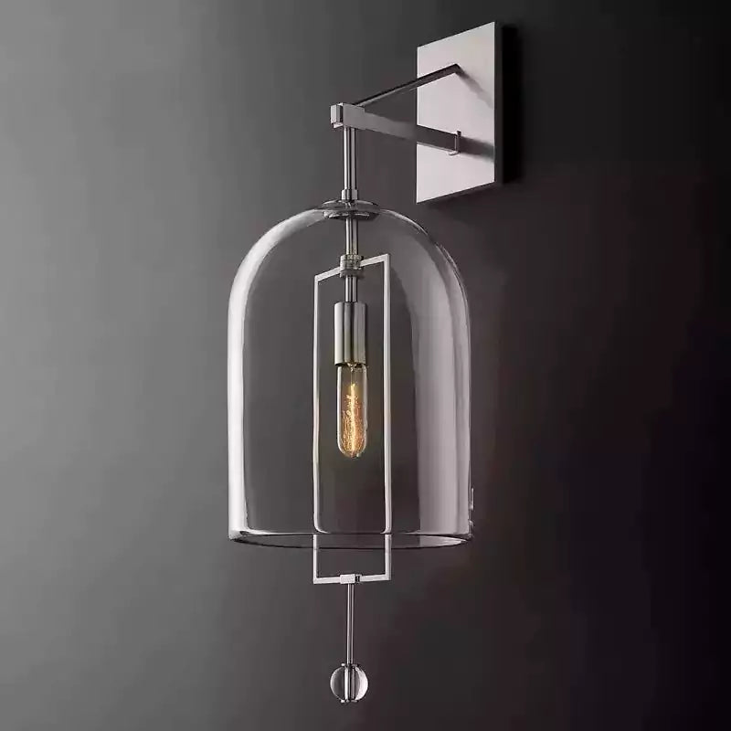 Fulcrumy Glass Shade Grand Sconce