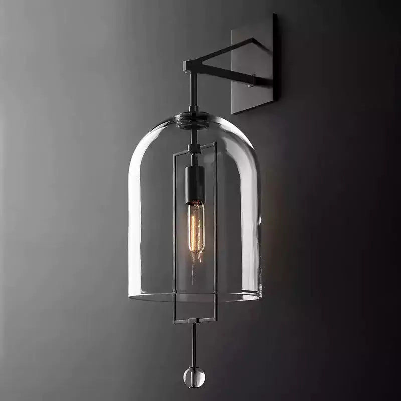 Fulcrumy Glass Shade Grand Sconce