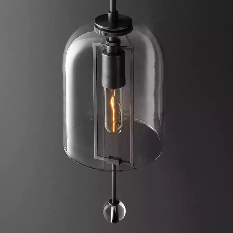 Fulcrumy Glass Shade Sconce