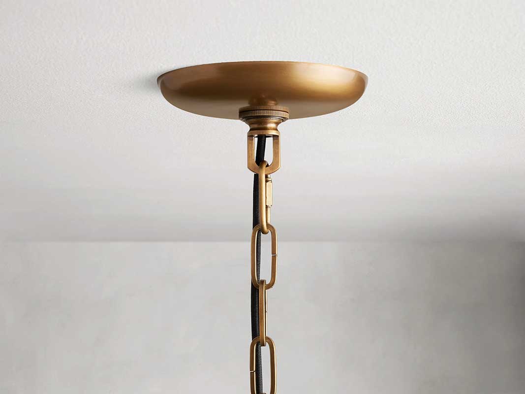 Ghiaccios Round Glass Chandelier 36" 48"