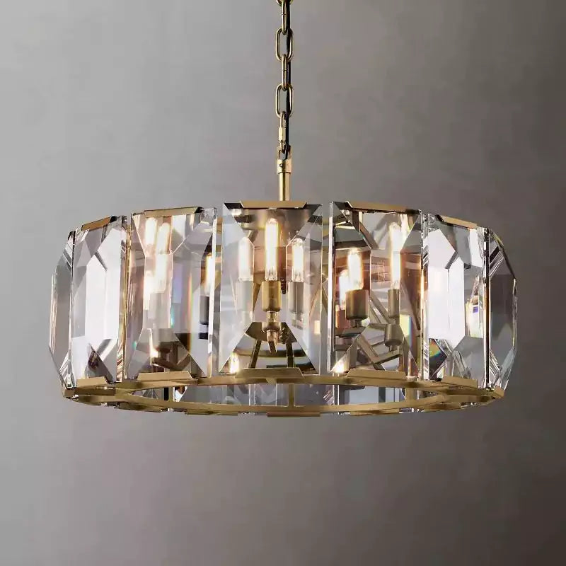 Harlowa Crystal Round Chandelier 31"
