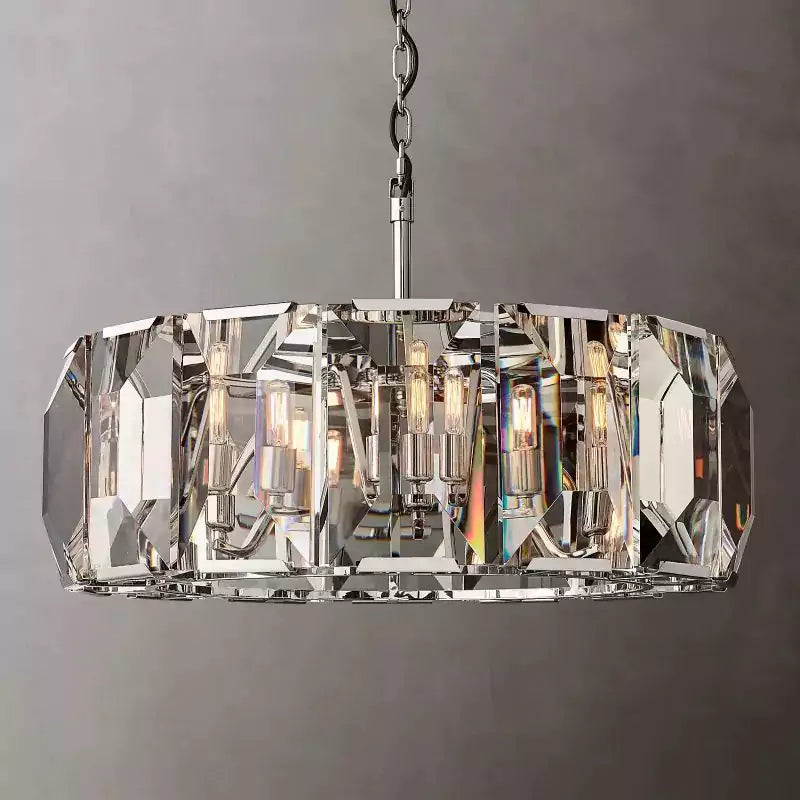 Harlowa Crystal Round Chandelier 31"