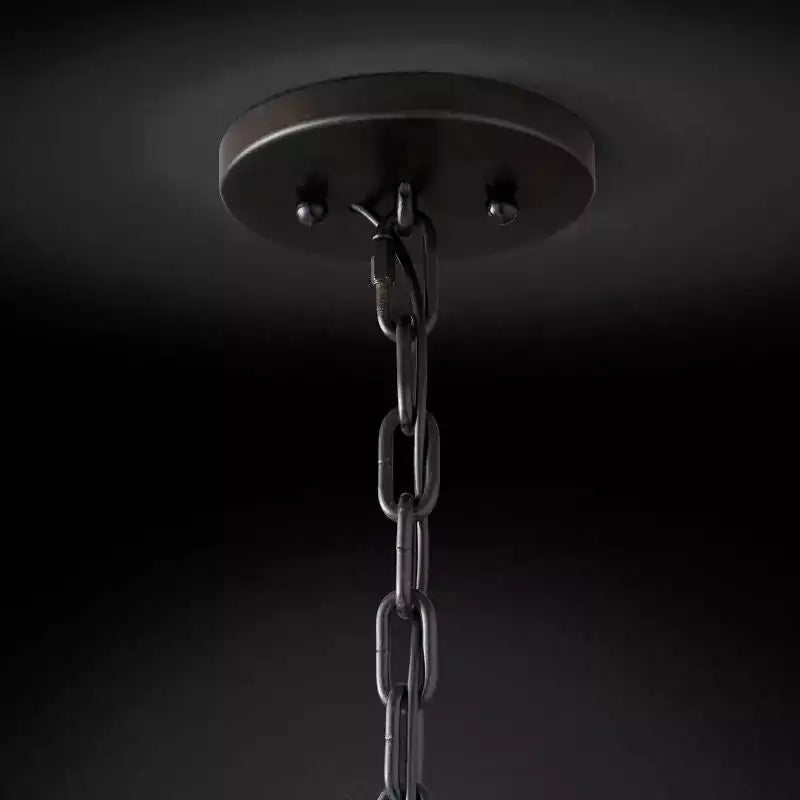 Harlowa Crystal Round Chandelier 31"