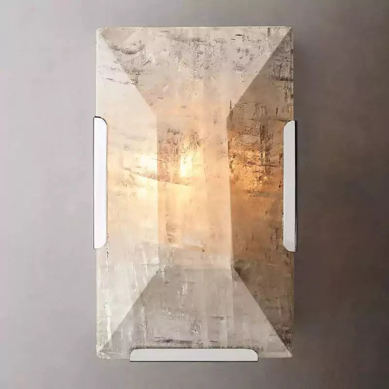Harlowa Calcite Short Wall Sconce