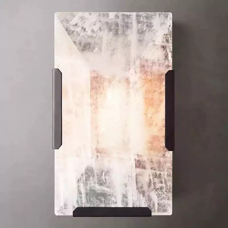 Harlowa Calcite Short Wall Sconce