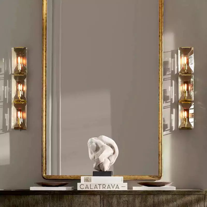 Harlowa Crystal Triple Wall Sconce