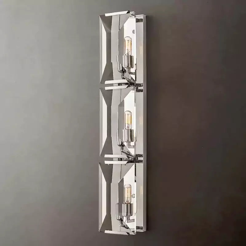 Harlowa Crystal Triple Wall Sconce