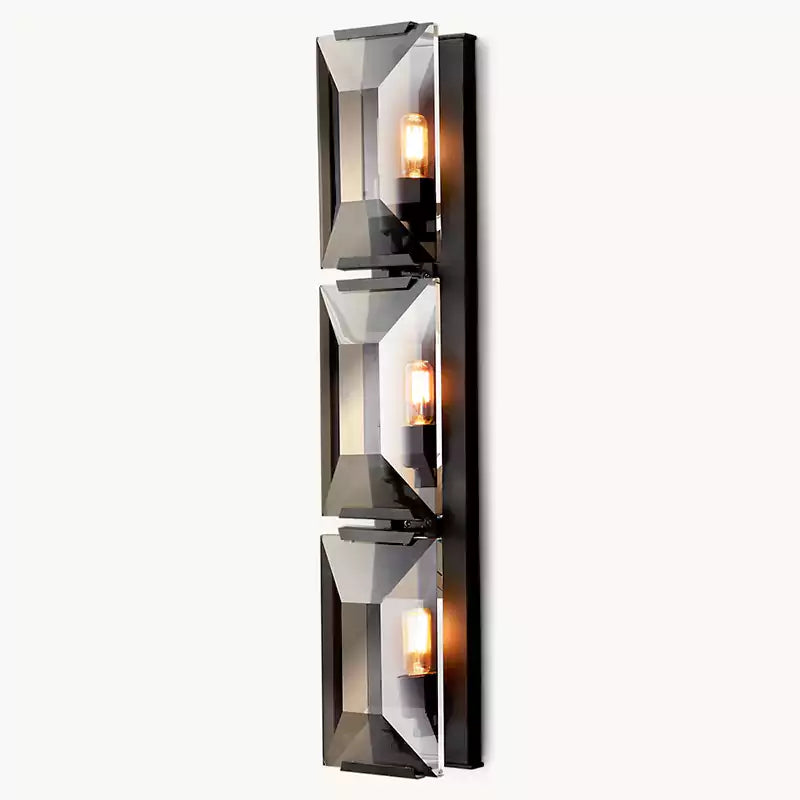 Harlowa Crystal Triple Wall Sconce
