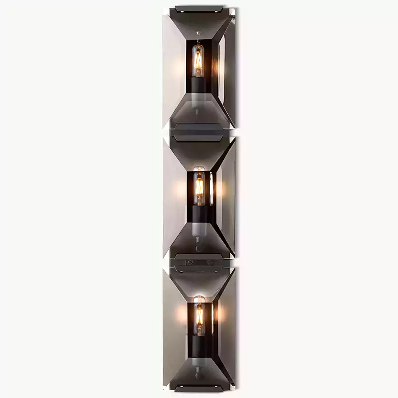 Harlowa Crystal Triple Wall Sconce