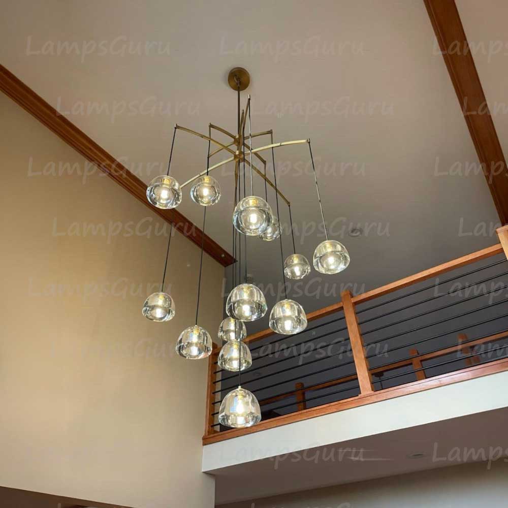 LG Hemis Round Chandelier 48"