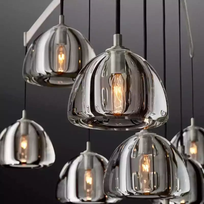 Hemispherey Round Chandelier 48"