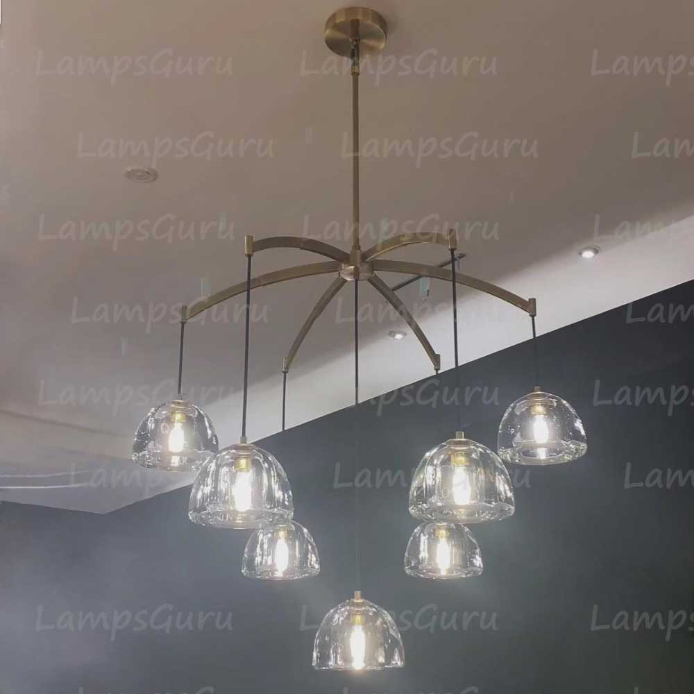 LG Hemis Round Chandelier 36"