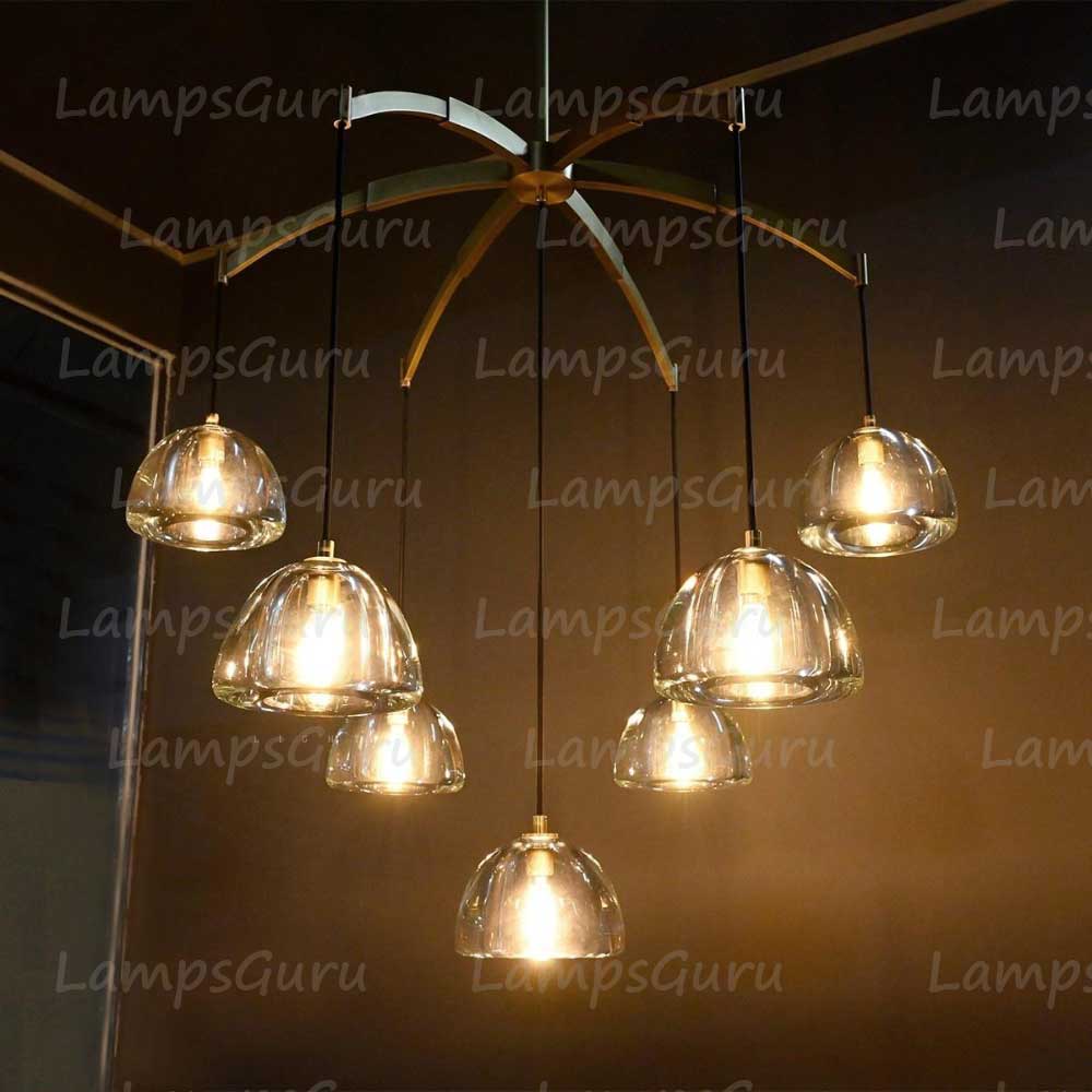 LG Hemis Round Chandelier 36"