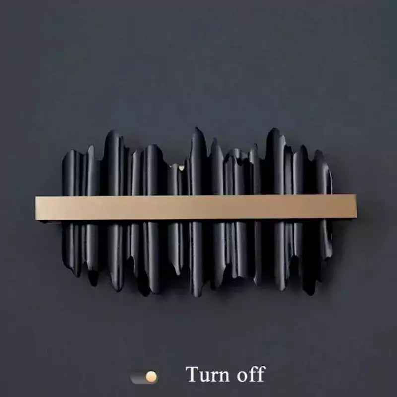 Hill Modern Sculpture Wall Sconce