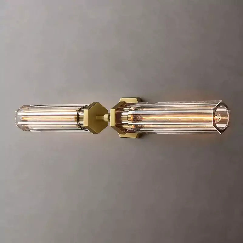Lambethy Hexagonal Grand Linear Wall Sconce