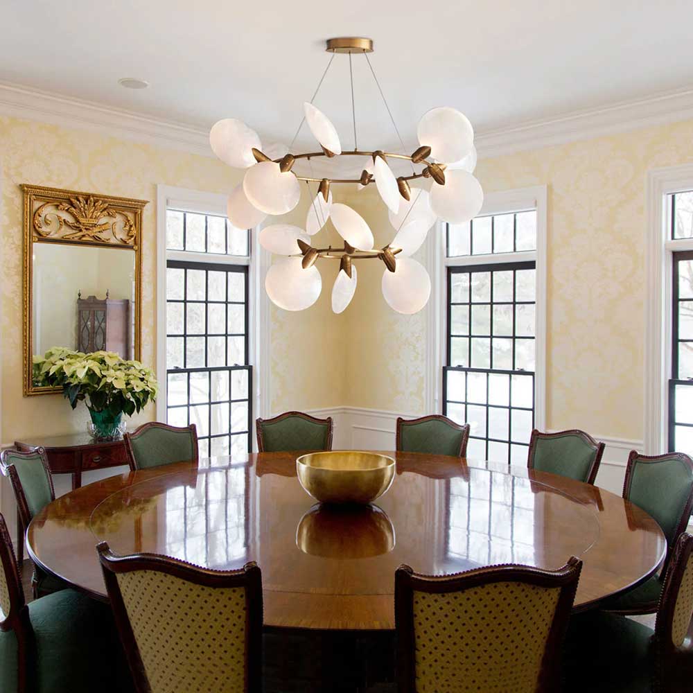 Lylay 2-Tiered Halo Chandelier