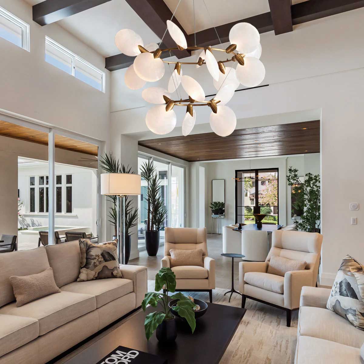Lylay 2-Tiered Halo Chandelier