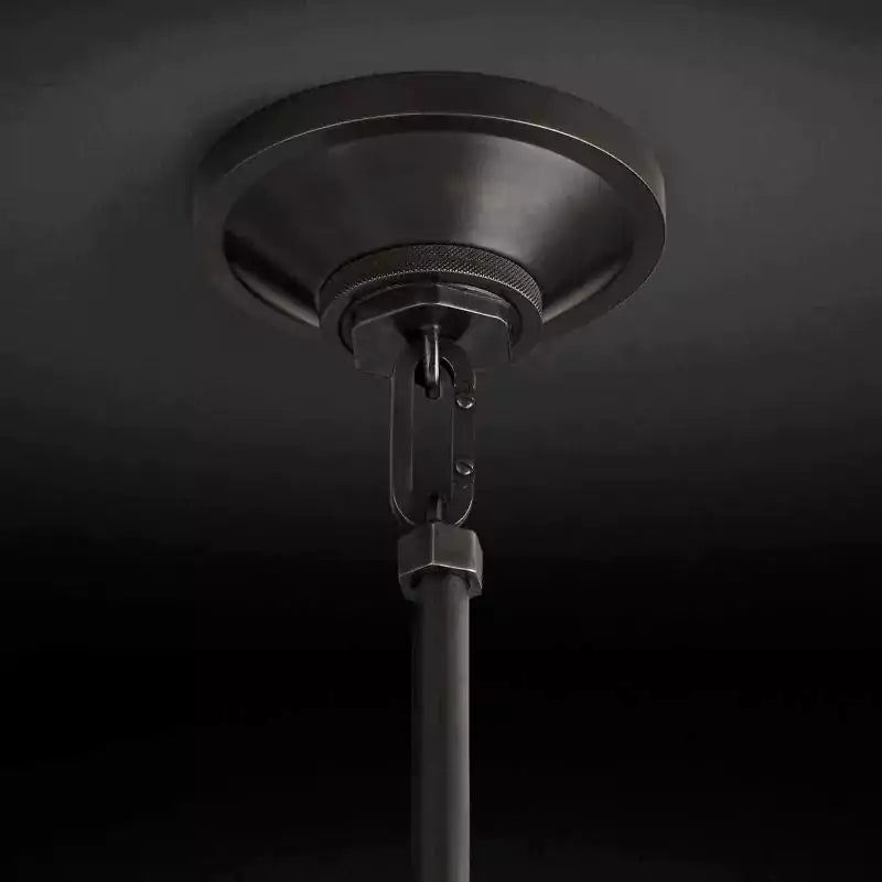 Machinista Glass Cloche Pendant Light