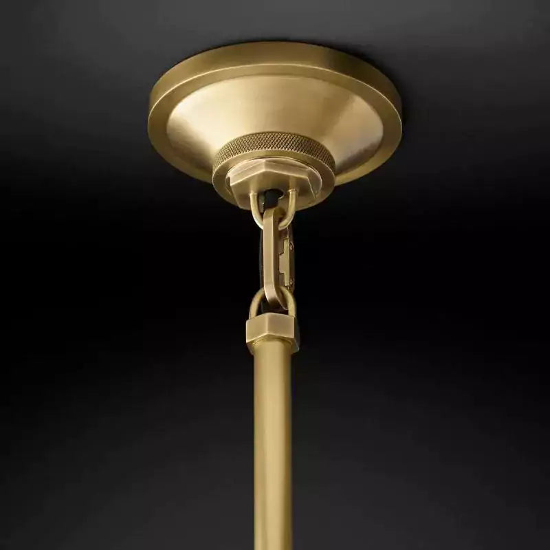 Machinista Glass Funnel Pendant Light