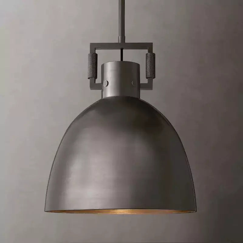 Machinista Metal Cloche Pendant Light