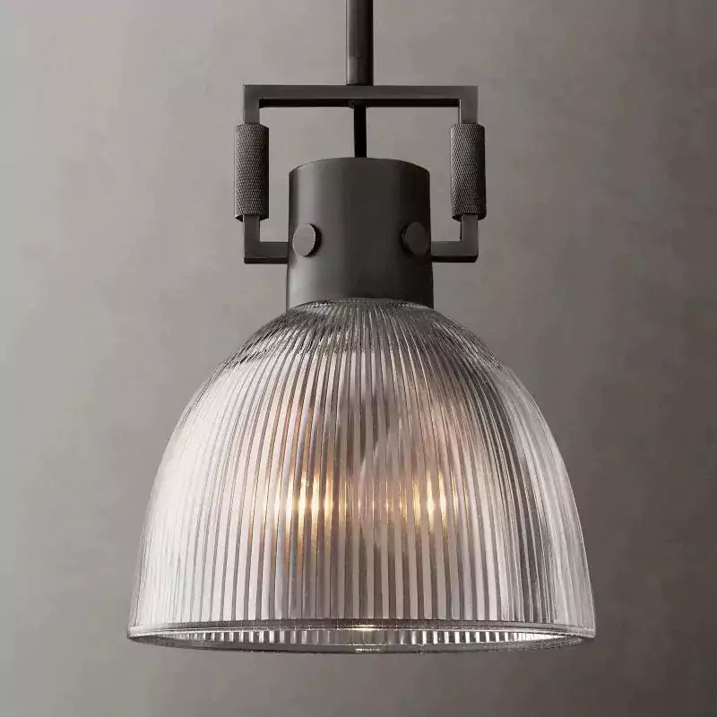 Machinista Prismatic Cloche Pendant Light