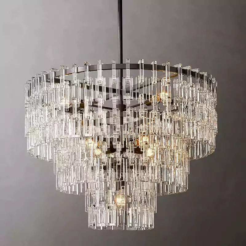 Marignany Tiered Round Chandelier 36"