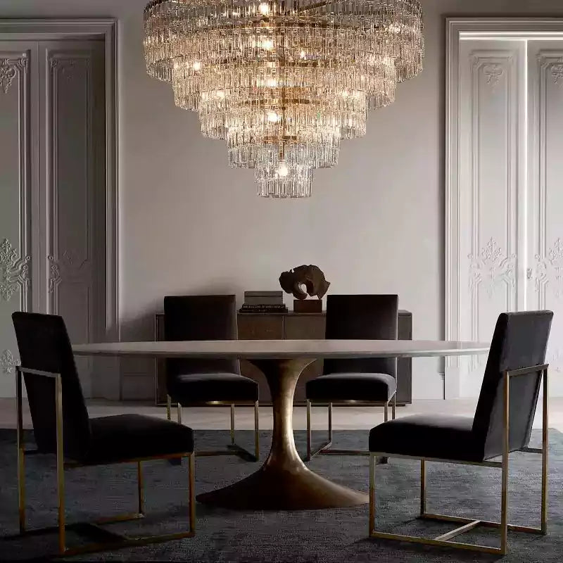 Marignany Tiered Round Chandelier 48"