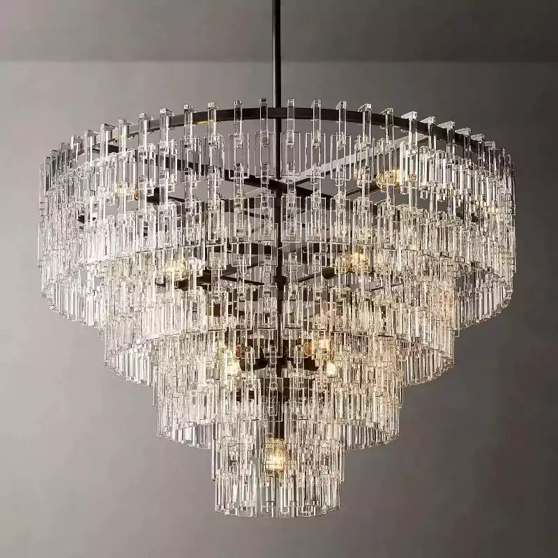 Marignany Tiered Round Chandelier 48"