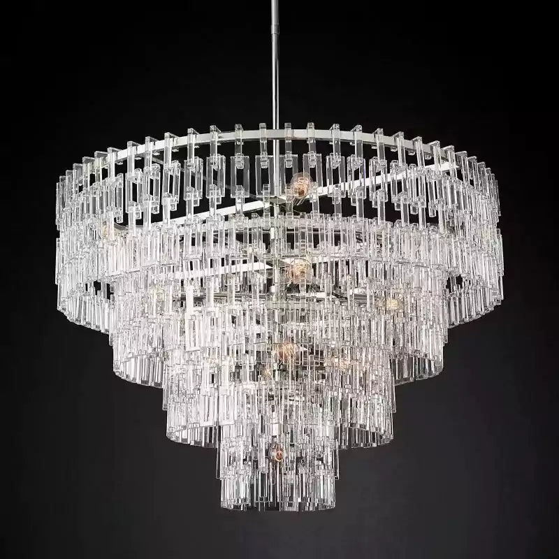 Marignany Tiered Round Chandelier 48"