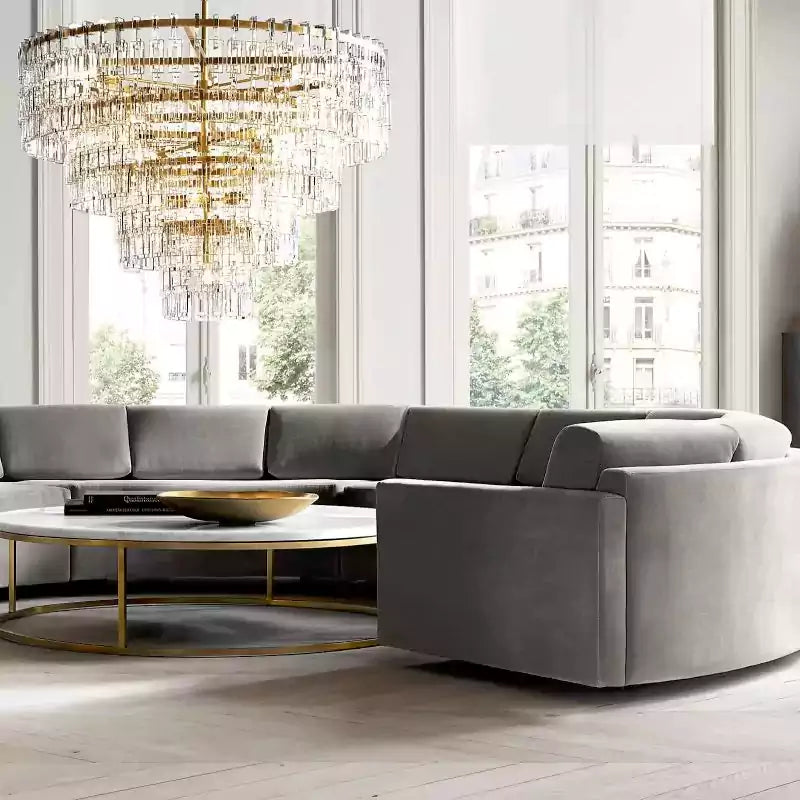 Marignany Tiered Round Chandelier 60"