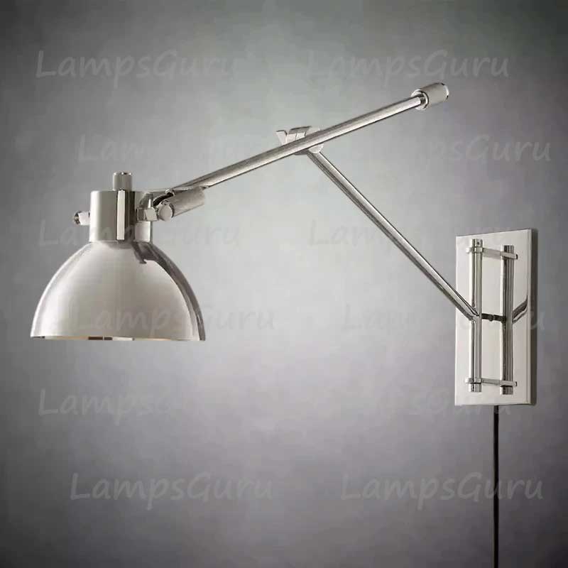 Machinista Swing-Arm Task Wall Sconce