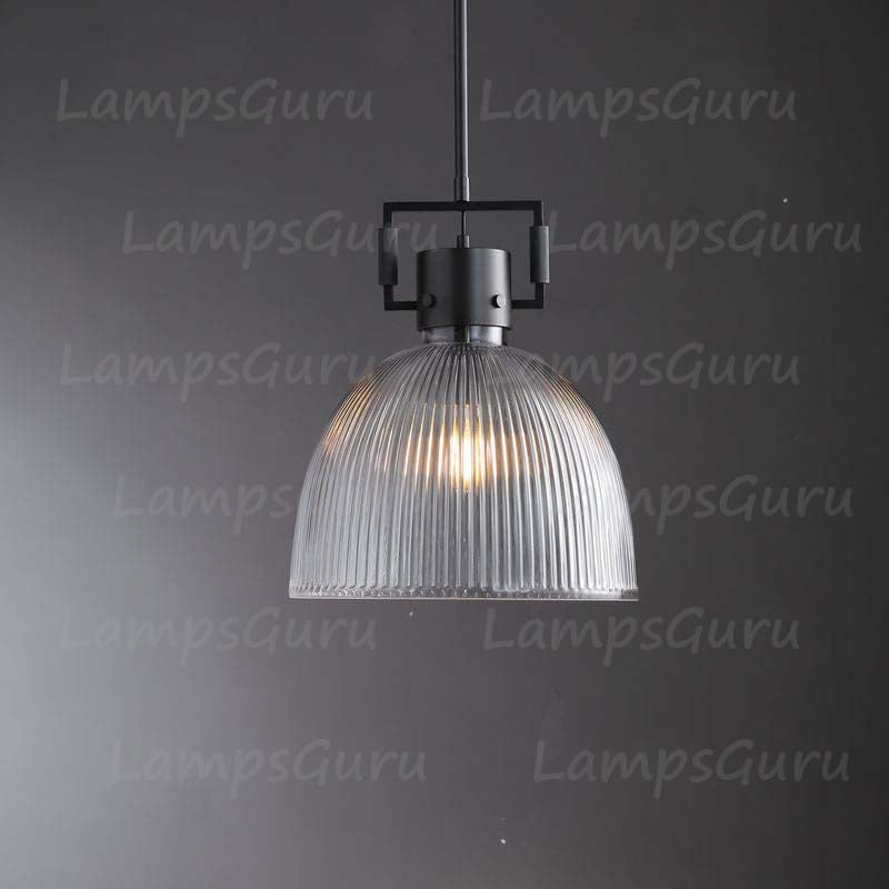Machinista Prismatic Cloche Pendant Light