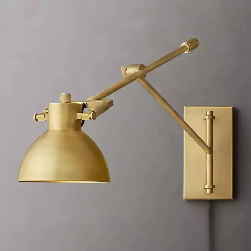 Machinista Swing-Arm Task Wall Sconce