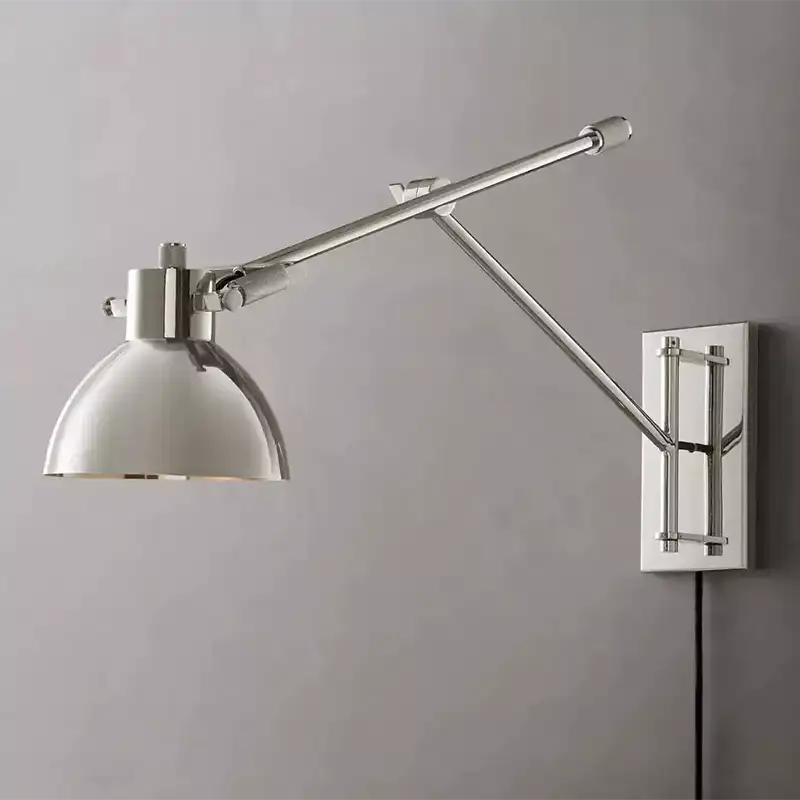 Machinista Swing-Arm Task Wall Sconce